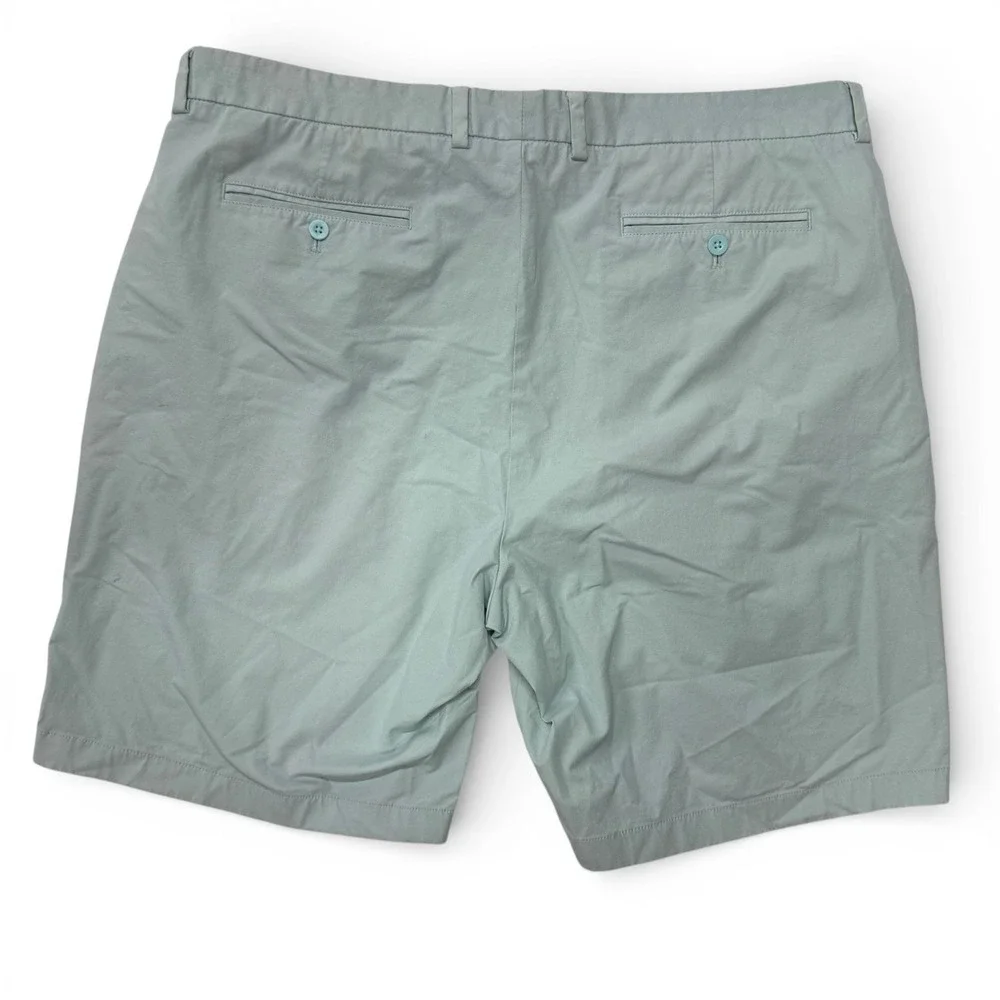 Vineyard Vines Mens On-The-Go Shorts 40 Seafoam Green Stretch Performance‎ Chino